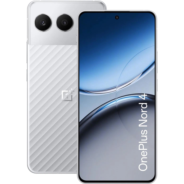 Chytrý telefon OnePlus Nord 4 16 GB / 512 GB 5G stříbrný