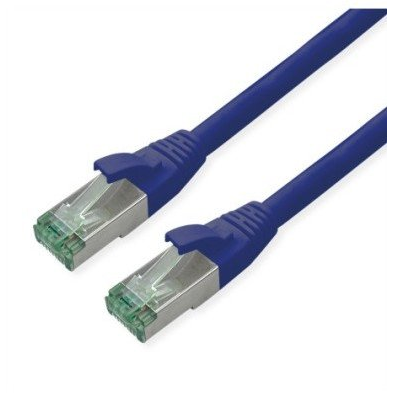 ROLINE RM S/FTP (PiMF) Patch Cord Cat.6A, niebieski, 1,5 m