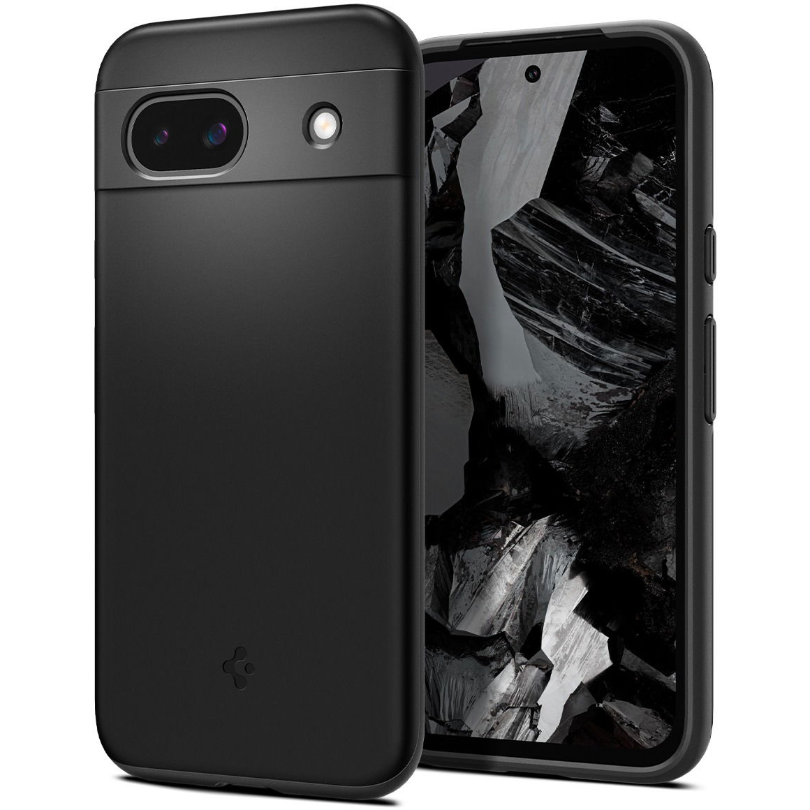 Spigen Thin Fit Google Pixel 8a tok fekete (ACS07256) (ACS07256)