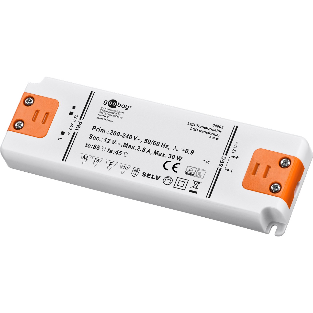 Goobay 30W LED Transzformátor (30003) (30003)
