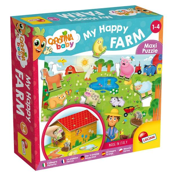 Carotina baby maxi puzzle - farm (FRTX-LIS92567)