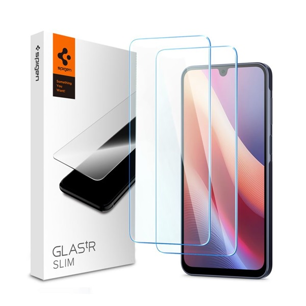 Spigen Samsung Galaxy A16 4G/ A16 5G kijelzővédő üveg fólia felhelyező kerettel (2db)