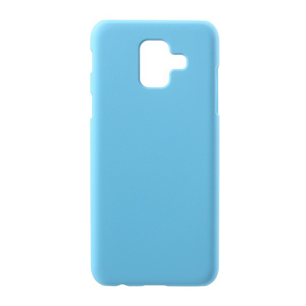 Műanyag telefonvédő (gumírozott) VILÁGOSKÉK [Samsung Galaxy A6 (2018) SM-A600F] (5996457771103)