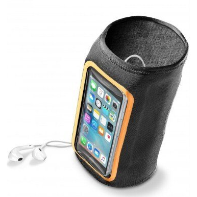Cellularline ARMBANDFLEXSUMK mobiltelefon etui 13,2 cm (5.2") Armbåndetui Sort