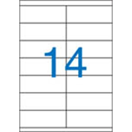 Victoria 105x40mm univerzális Etikett 1400 etikett/csomag (12569)