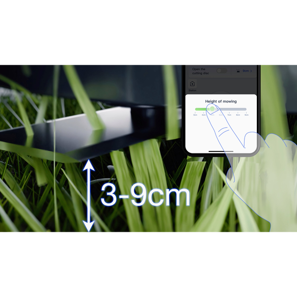 Ecovacs GOAT A3000 LiDAR PRO EU Robotgrasmaaier Batterij/Accu Zwart, Wit