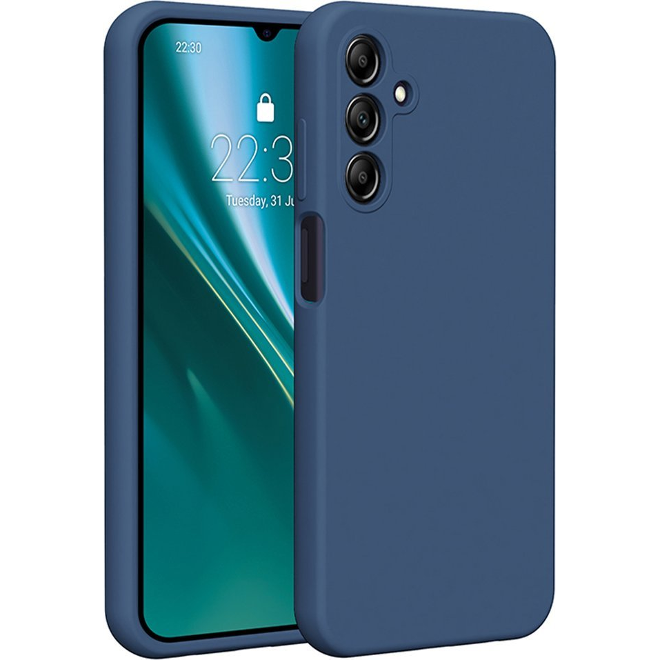 Etteri Silicone Tok Samsung Galaxy A15 4G/5G - Sötétkék (GSM183462)