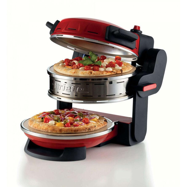 Ariete 0927/00 pizzasütő gép és kemence 2 pizzák száma 2300 W Vörös