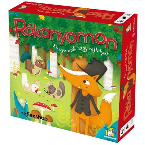 Asmodee Rókanyomon társasjáték (GWOUTF) (Asmodee GWOUTF)