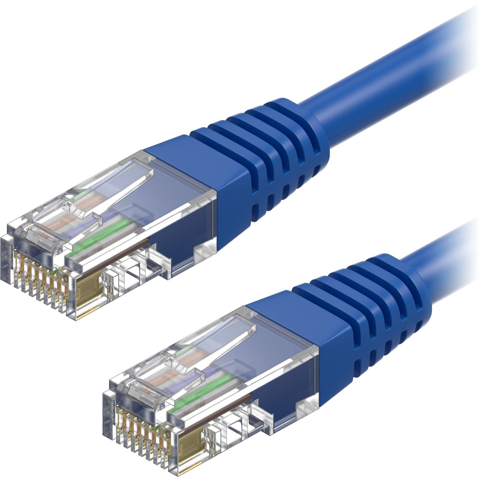 AlzaPower Patch CAT5E UTP 1m, kék (APW-CBP5EU0010L)