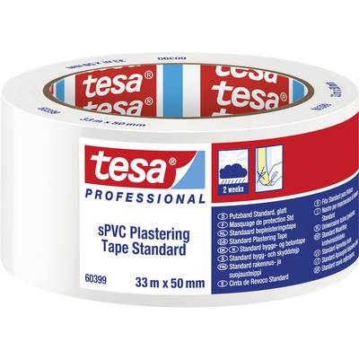 Tesa SPVC (60399-00005-00) Pucolószalag ® Professional Fehér (H x Sz) 33 m x 50 mm 1 db (60399-00005-00)