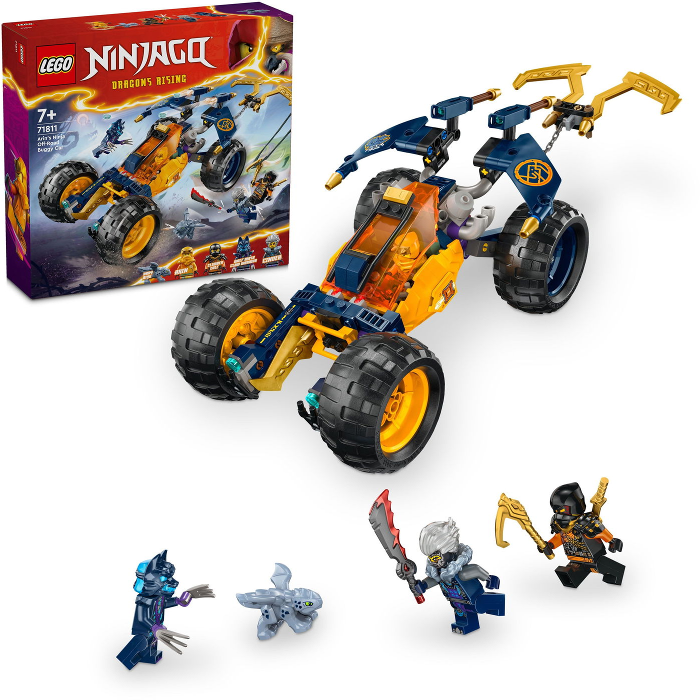 LEGO>> NINJAGO 71811>> TERÉNNÍ VOZÍTKO NINJA (71811)
