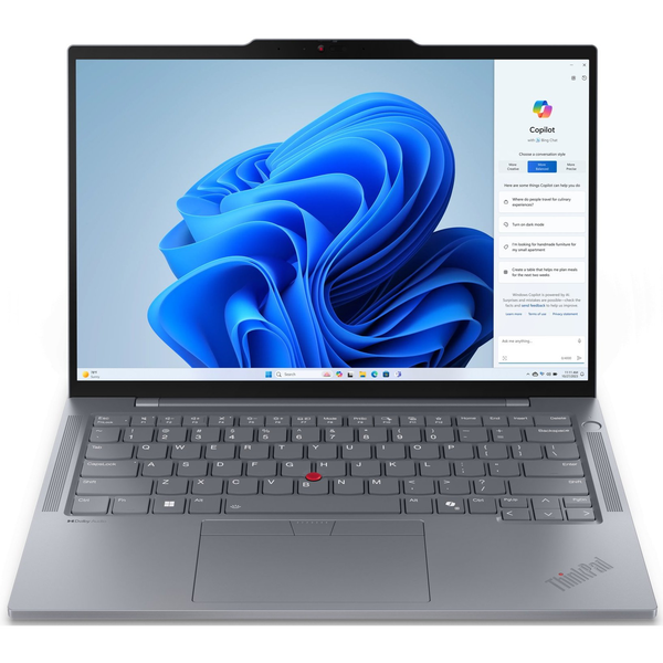 Lenovo ThinkPad T14s Gen 5 Intel Core Ultra 5 125U Ноутбук 35,6 см (14") WUXGA 16 GB LPDDR5x-SDRAM 256 GB SSD Wi-Fi 6E (802.11ax) Windows 11 Pro Английски Сив