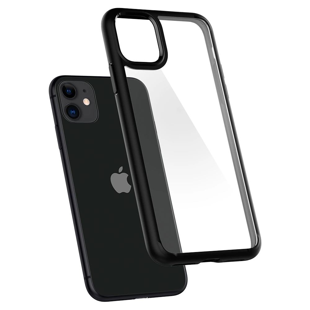 Spigen Ultra Hybrid Apple iPhone 11 hátlaptok átlátszó-fekete (076CS27186) (076CS27186)