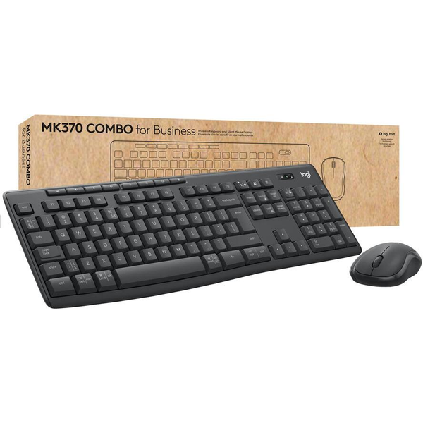 Logitech MK370 Combo for Business tastaturi Mouse inclus RF Wireless + Bluetooth QWERTZ Germană Grafit