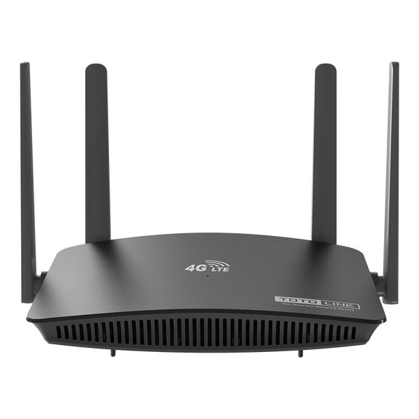 WiFi рутер Totolink, LR350, 2.4GHz, 4G LTE, 300 Mbps, черен