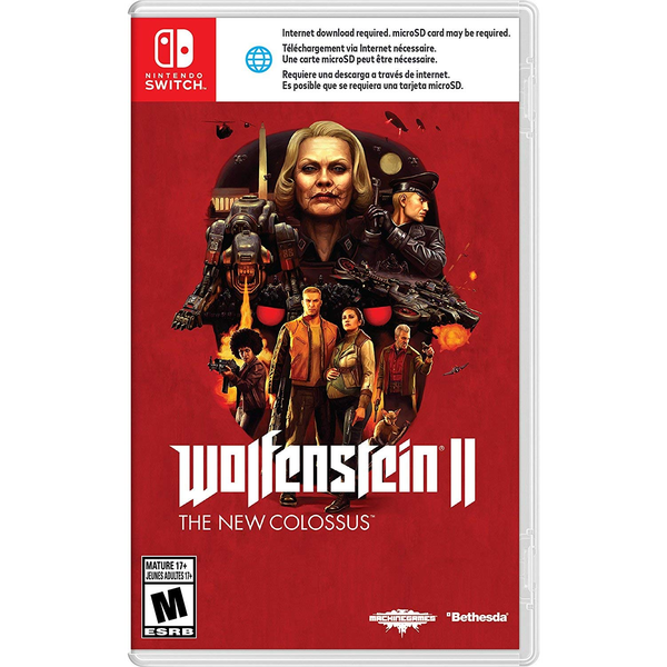 Nintendo Wolfenstein 2: The New Colossus Estándar Inglés Nintendo Switch