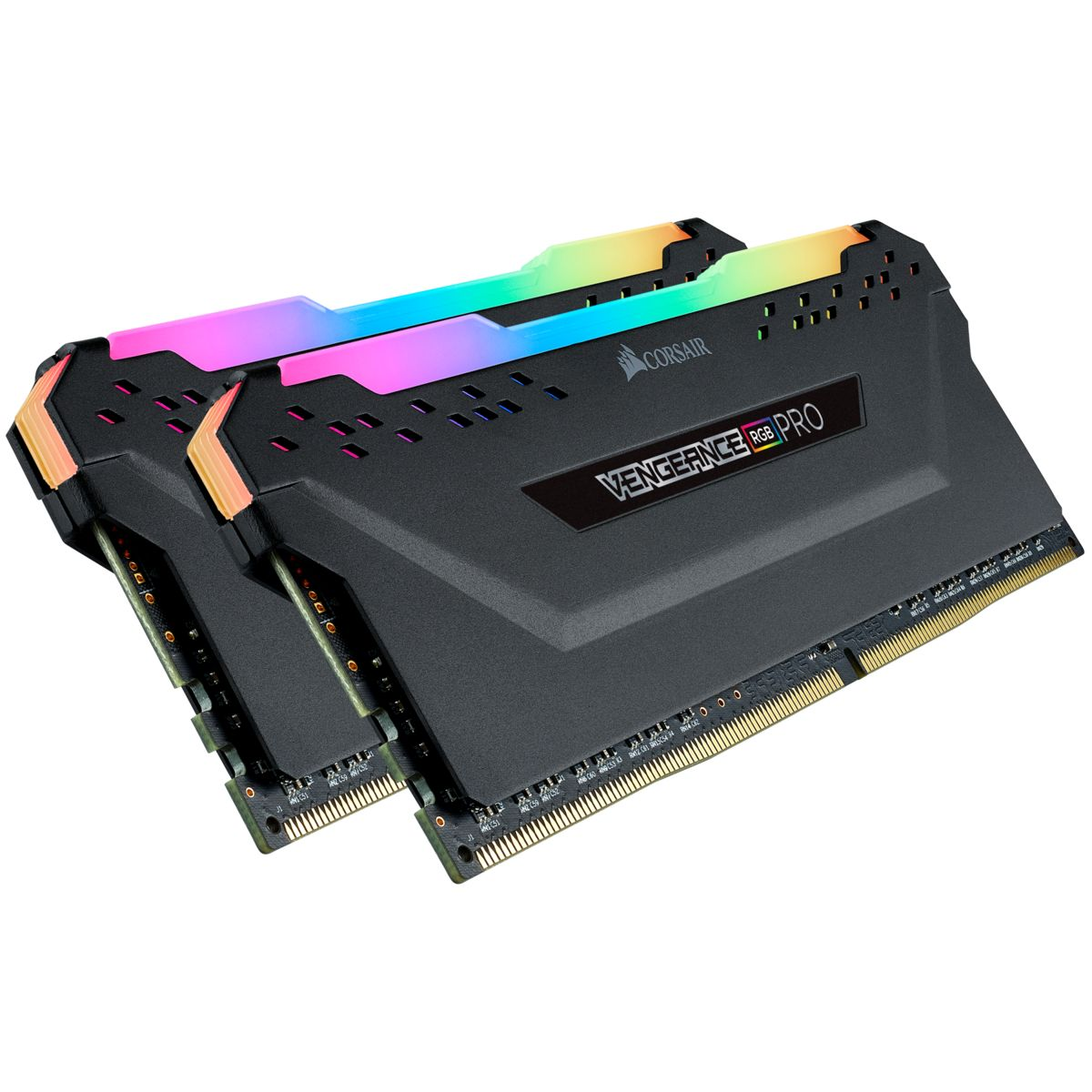 Corsair Vengeance RGB Pro 32GB DDR4 3000MHz CL16 Fekete (CMW32GX4M2D3000C16)