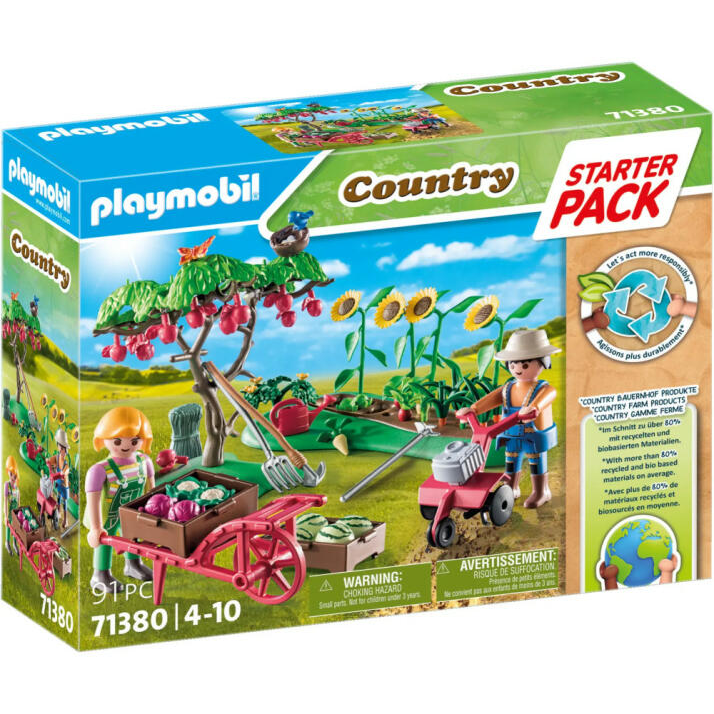 Playmobil Starter Pack Tanyasi zöldségeskert (71380) (Playmobil71380)