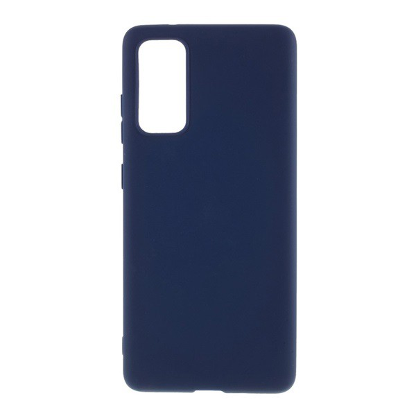 Szilikon telefonvédő (matt) SÖTÉTKÉK [Samsung Galaxy S20 FE (SM-G780)] (5996591007304)