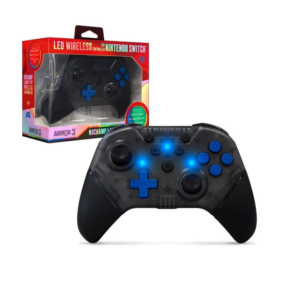 Hyperkin Armor3 Nuchamp M07467-GL Wireless Gamepad Nintendo Switch konzolhoz - Szürke (M07467-GL)