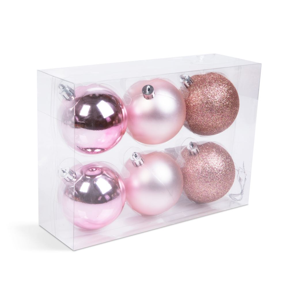 Family karácsonyfadísz szett pezsgőarany 6db / szett (58773E) (58773E)