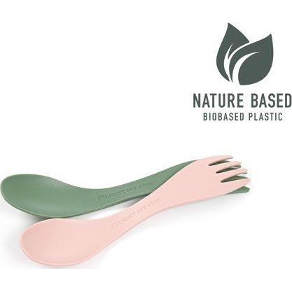 Light My Fire Spork little 2-pack sandygreen/dustypink (2412911313)