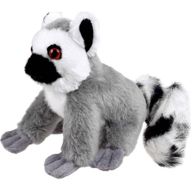 Gyűrűs Farkú Maki Plüss - 13 cm (13722)