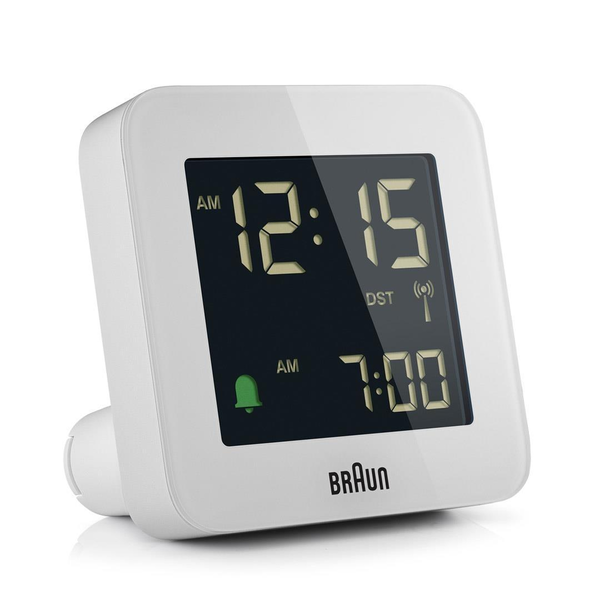 Braun BC09-DCF Digitale wekker Wit