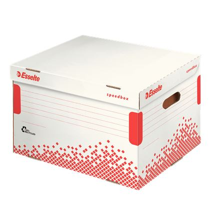 Esselte Speedbox archiváló- és szállítókonténer iratrendezők számára (623914) (ess623914)