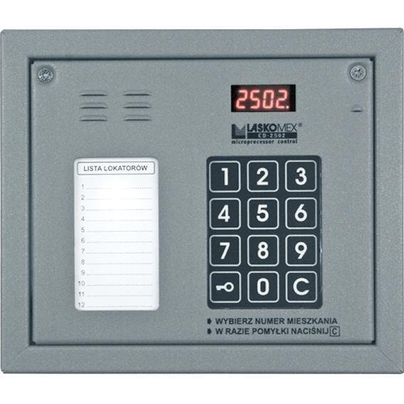 Laskomex CP-2502NP LASKOMEX Panel zewnętrzny z listą lokatorów