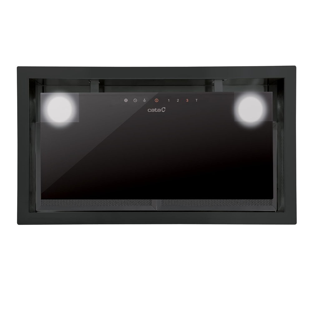 Cata GC DUAL 45 XGBK/D Beépíthető Páraelszívó 45cm Fekete LED (02130208)