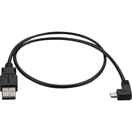 StarTech.com USBAUB50CMRA USB-kabel USB 2.0 0,5 m USB A Micro-USB A 0,48 Gbit/s Zwart