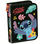 Stitch Kihajtható Tolltartó - Black Aloha
