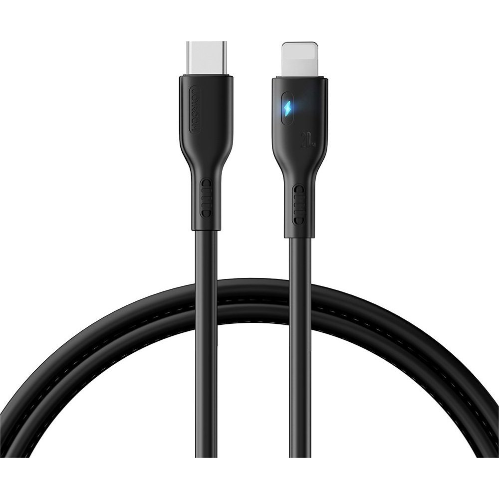 USB C - Lightning 20W 1,2 m-es Joyroom S-CL020A13 Kábel - Fekete (JYR714)