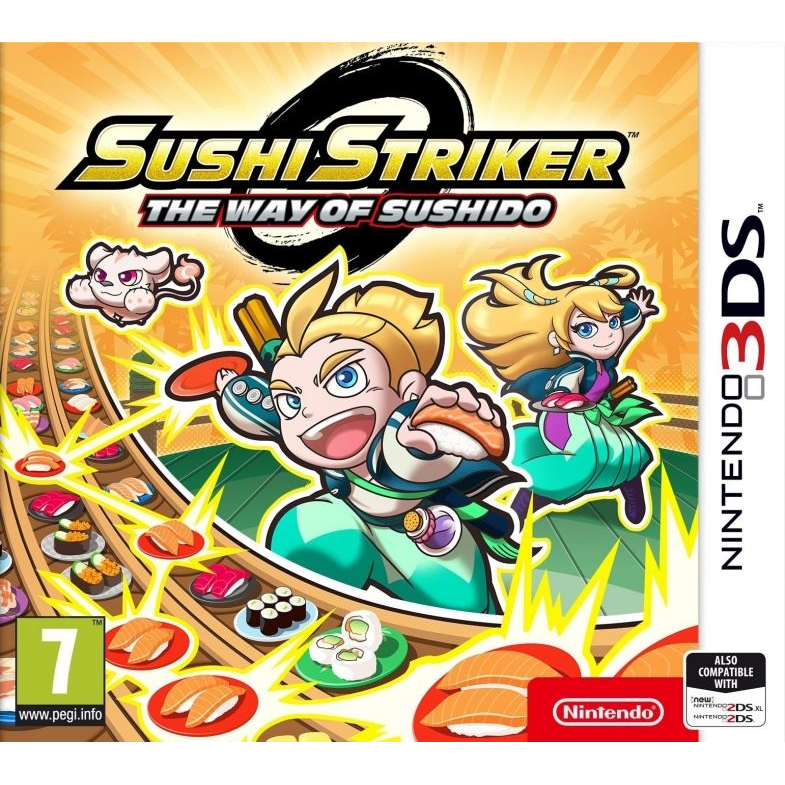 Sushi Striker: The Way of Sushido (Nintendo 3DS - Dobozos játék)