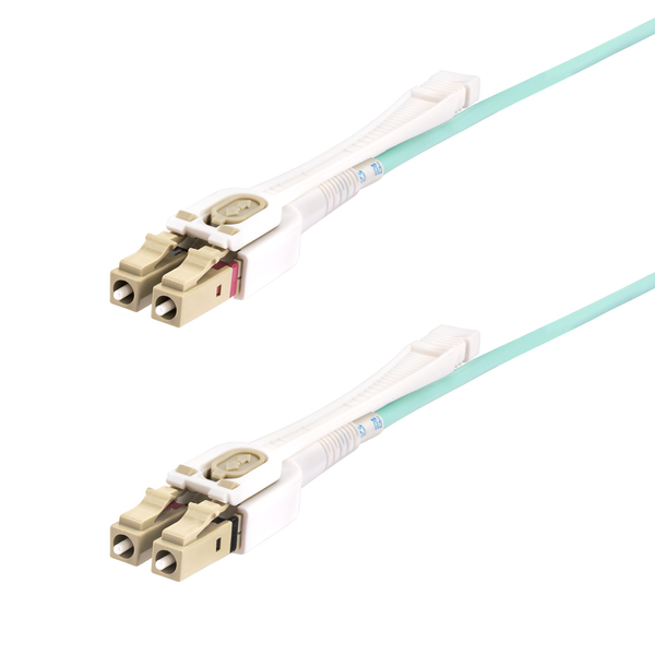 StarTech.com 450FBLCLC5PP InfiniBand og fiberoptisk kabel 5 m LC LOMM Turkisfarve