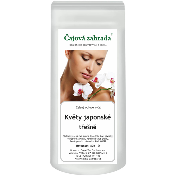 Tea Garden - Japanese Cherry Blossoms - green flavored tea, 500 g