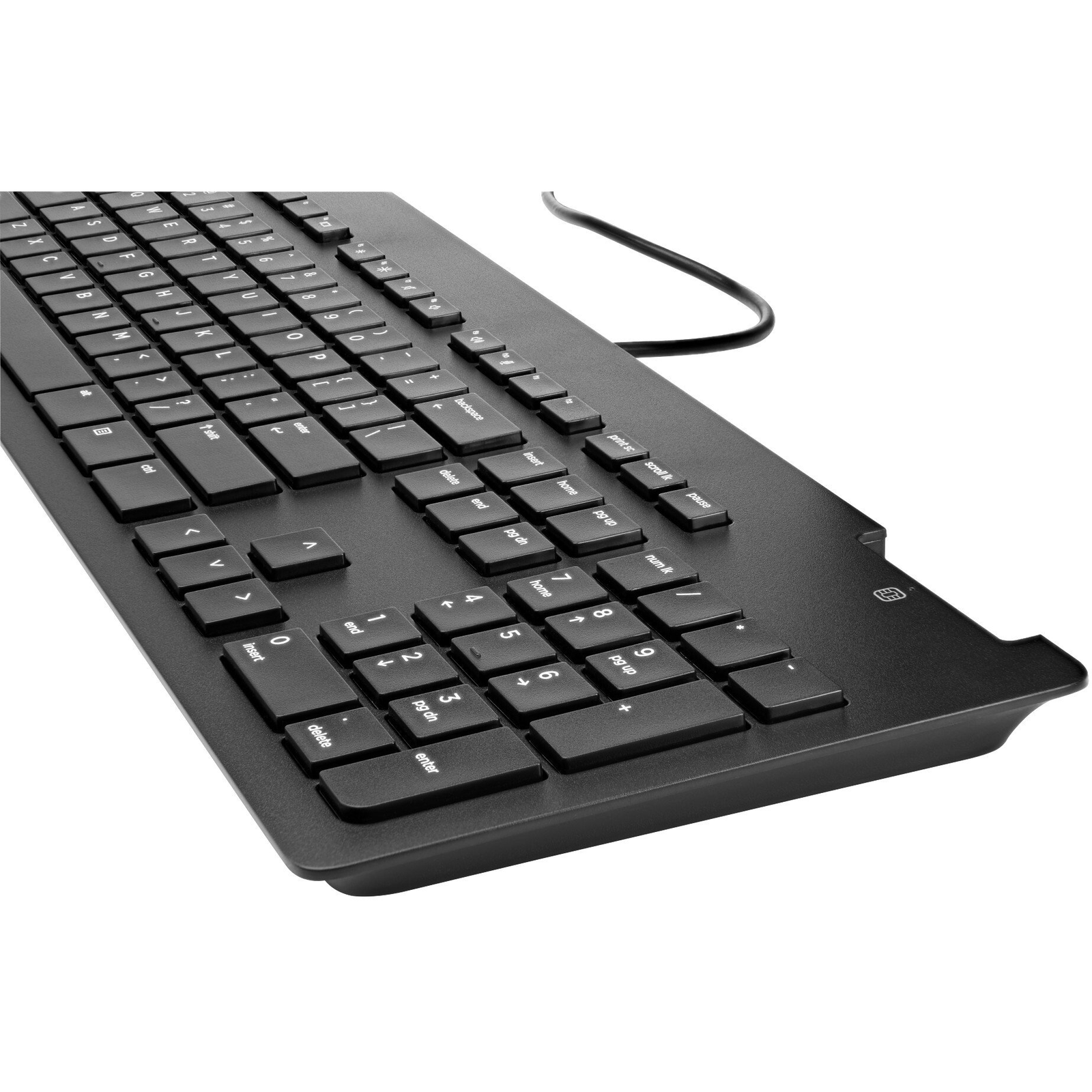 HP Business Slim v2 Smartcard Keyboard billentyűzet Otthoni/irodai Fekete