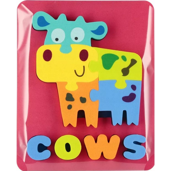  Mega Creative PUZZLE PIAN ZWIERZ 16X20X2 MIX4 MC 12/144/288