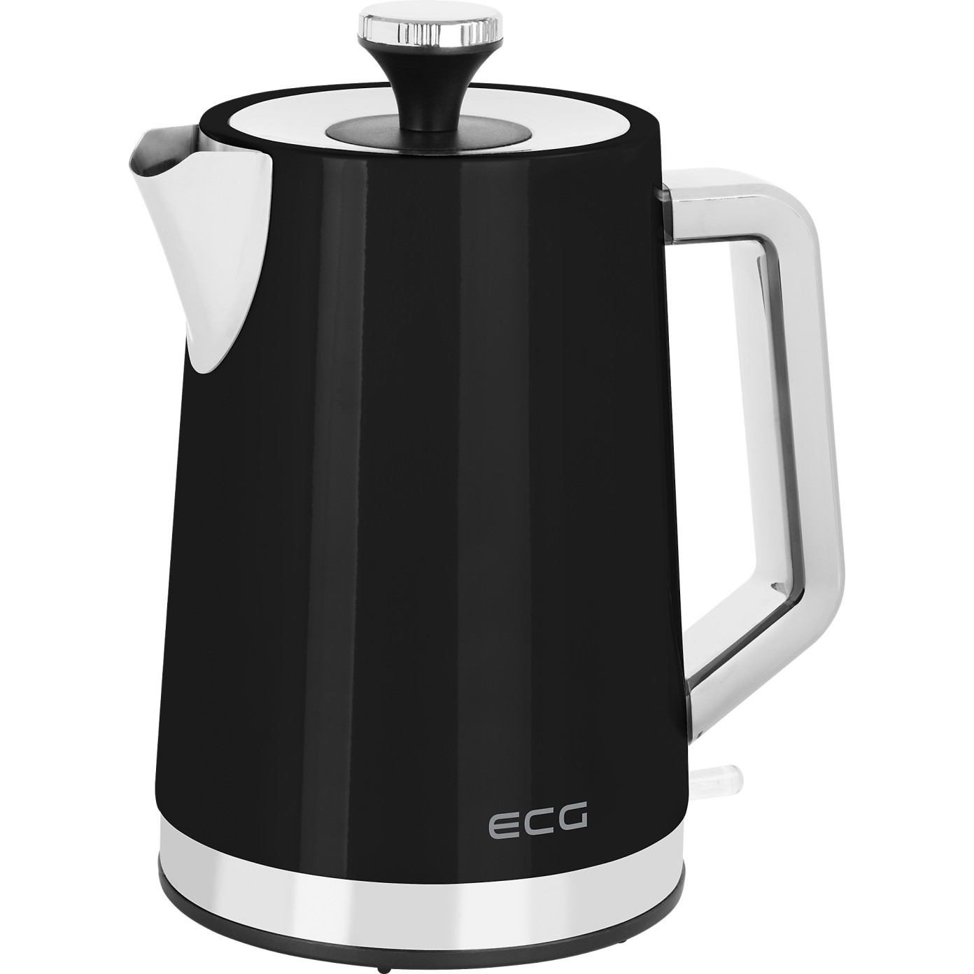 ECG RK 1766 Vintage Elektromos vízforraló 1.7L 2200W - Fekete (RK-1766-FEKETE)