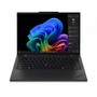 Lenovo ThinkPad T14s Qualcomm Snapdragon X1P-42-100 Ноутбук 35,6 см (14") WUXGA 16 GB LPDDR5x-SDRAM 512 GB SSD Wi-Fi 7 (802.11be) Windows 11 Pro Черен