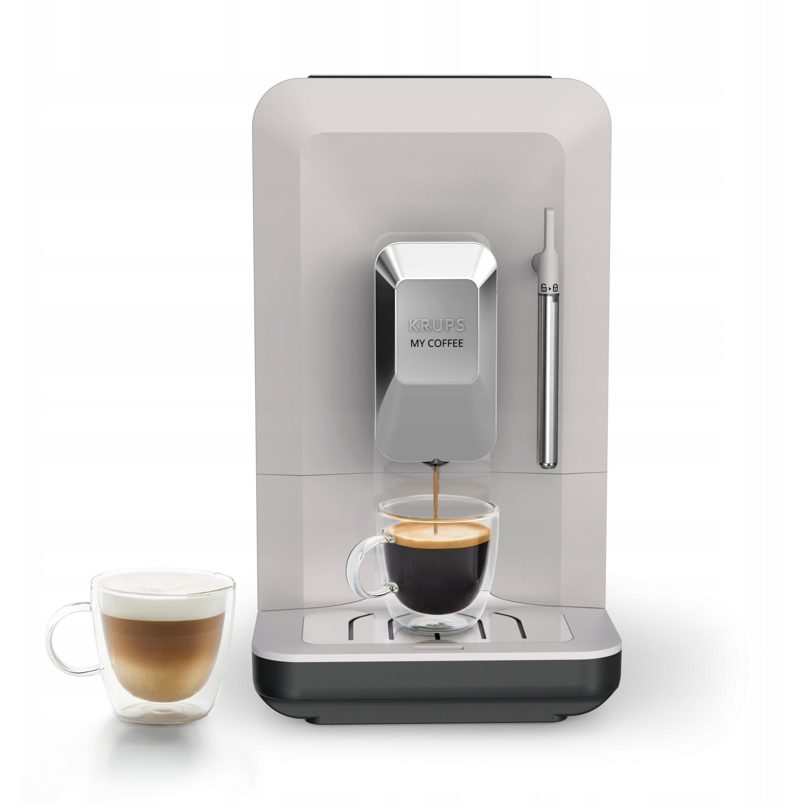 Automatický kávovar na espresso Krups EA201BE0 1690 W sivý