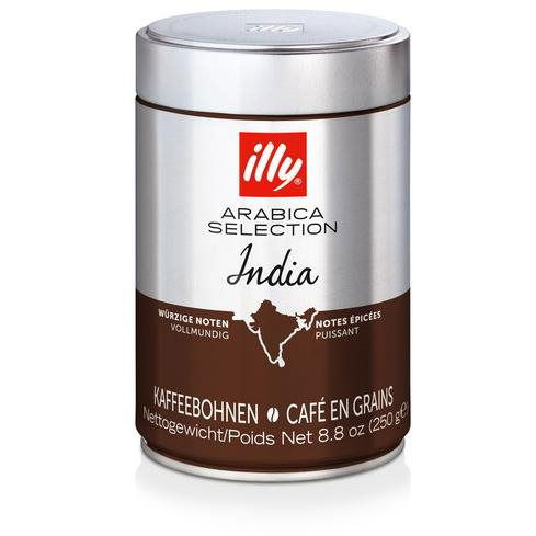 Zrnková káva Arabica iLLY Monoarabica India 250 g 250 g