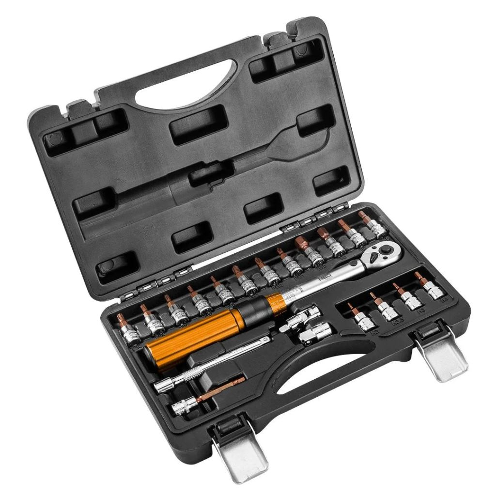 NEO Tools nyomatékkulcs készlet 1/4