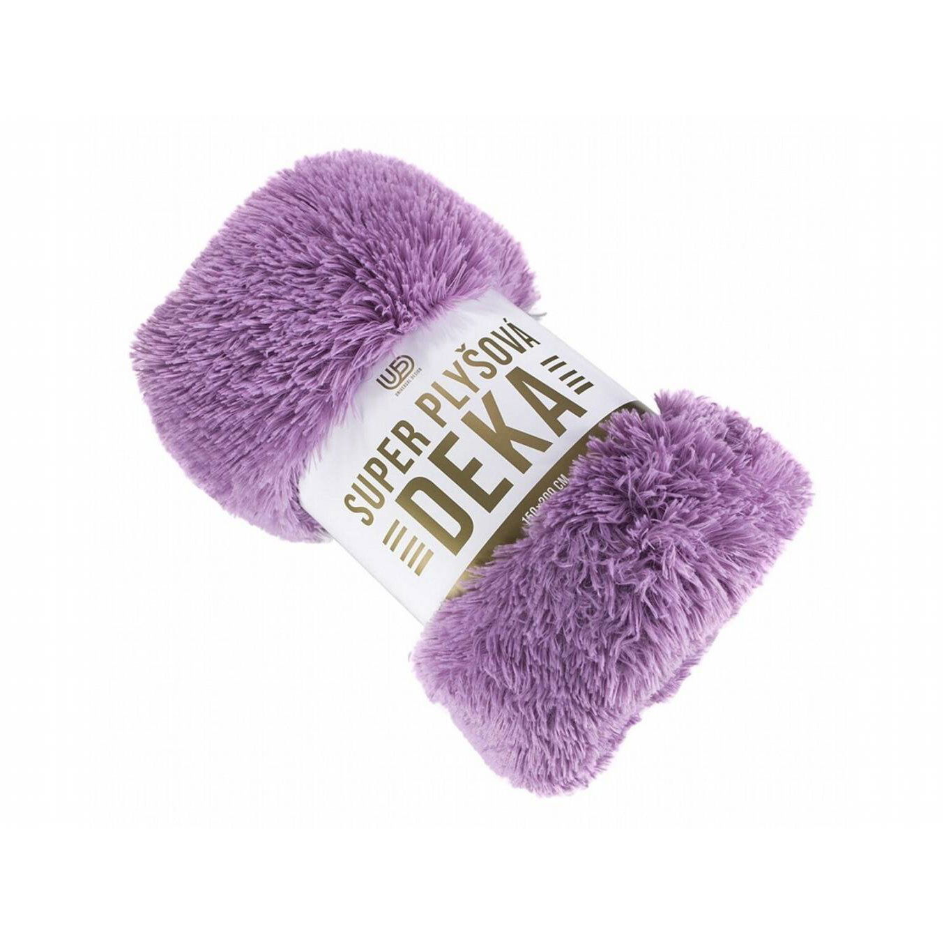 JERRY FABRICS Pléd, hosszú szálú, lila, 150×200 cm (8592753037850)