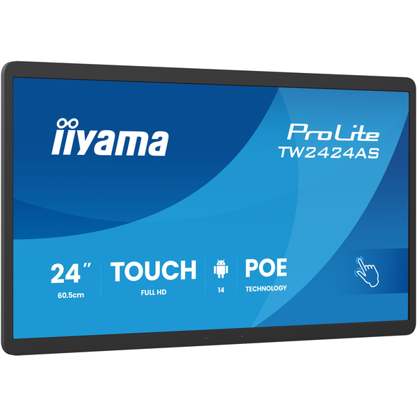iiyama ProLite TW2424AS-B3P 24" FHD IPS érintőkijelző Android PoE