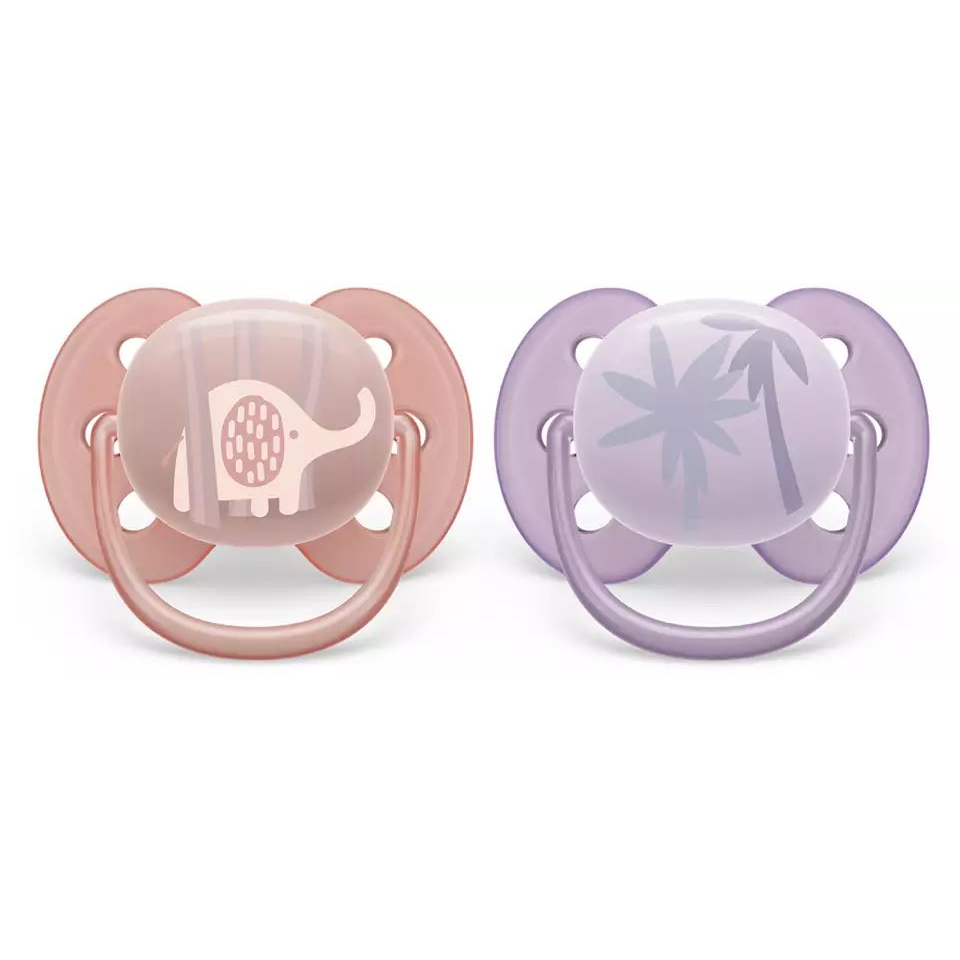 Philips SCF091/09 Avent ultra soft játszócumi elefánt, pálmafa (SCF091/09)