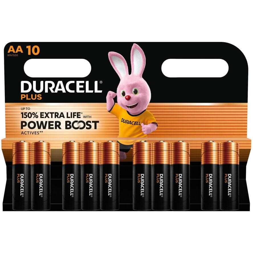 Duracell Plus Power Boost Ceruzaelem Alkáli mangán 1.5 V 10 db (176201)