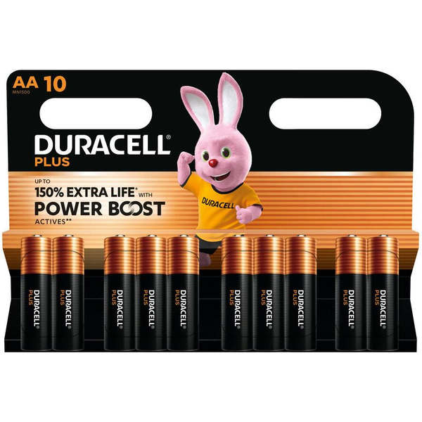 Duracell Plus Engangsbatteri AA Alkaline